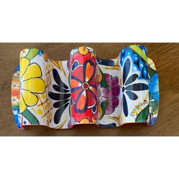 Prepara Multi Taco Holder in Red / two sided Set Of 4 - Picture 5 of 5